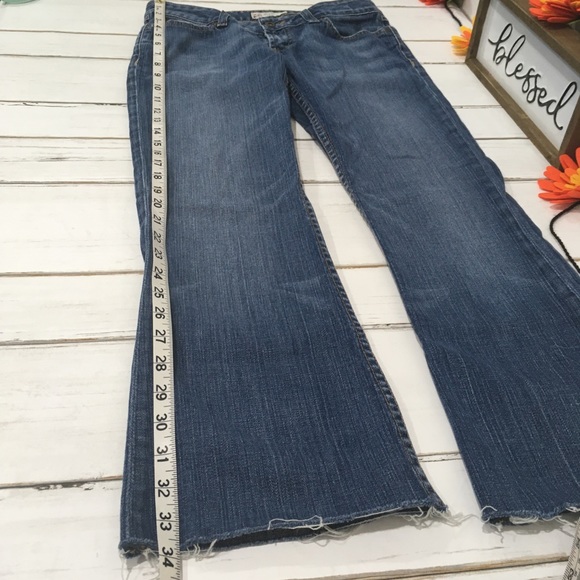 BKE Denim Stretch Raw Hem Jeans, Size 27 - Picture 14 of 15